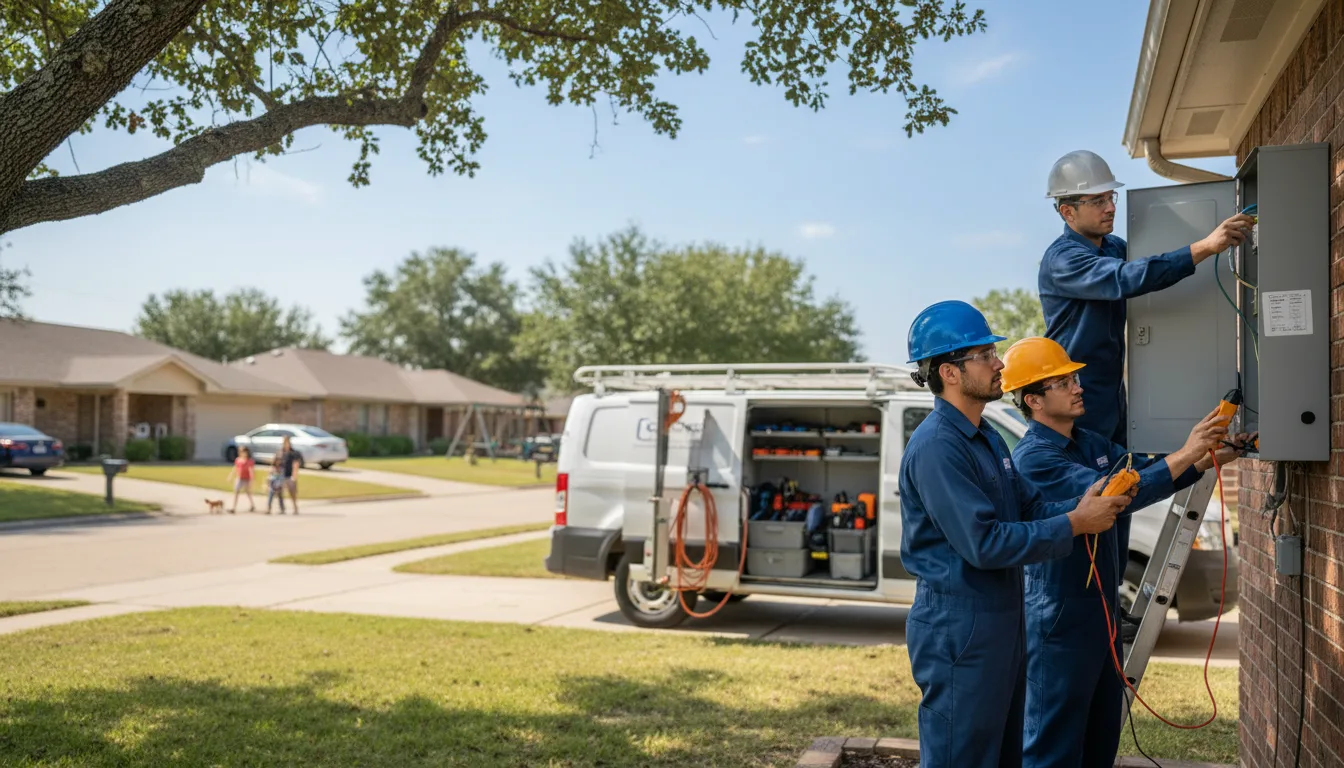 Certified electrician providing emergency electrical services in Milladore, WI